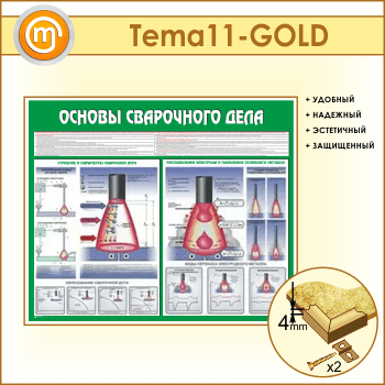 Стенд «Основы сварочного дела» (TM-11-GOLD)